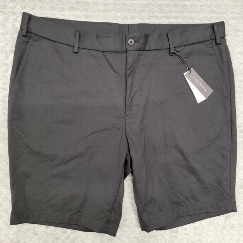 J.Hilburn Men's Size 41 Summer Shorts NWT Black casual‎ chino